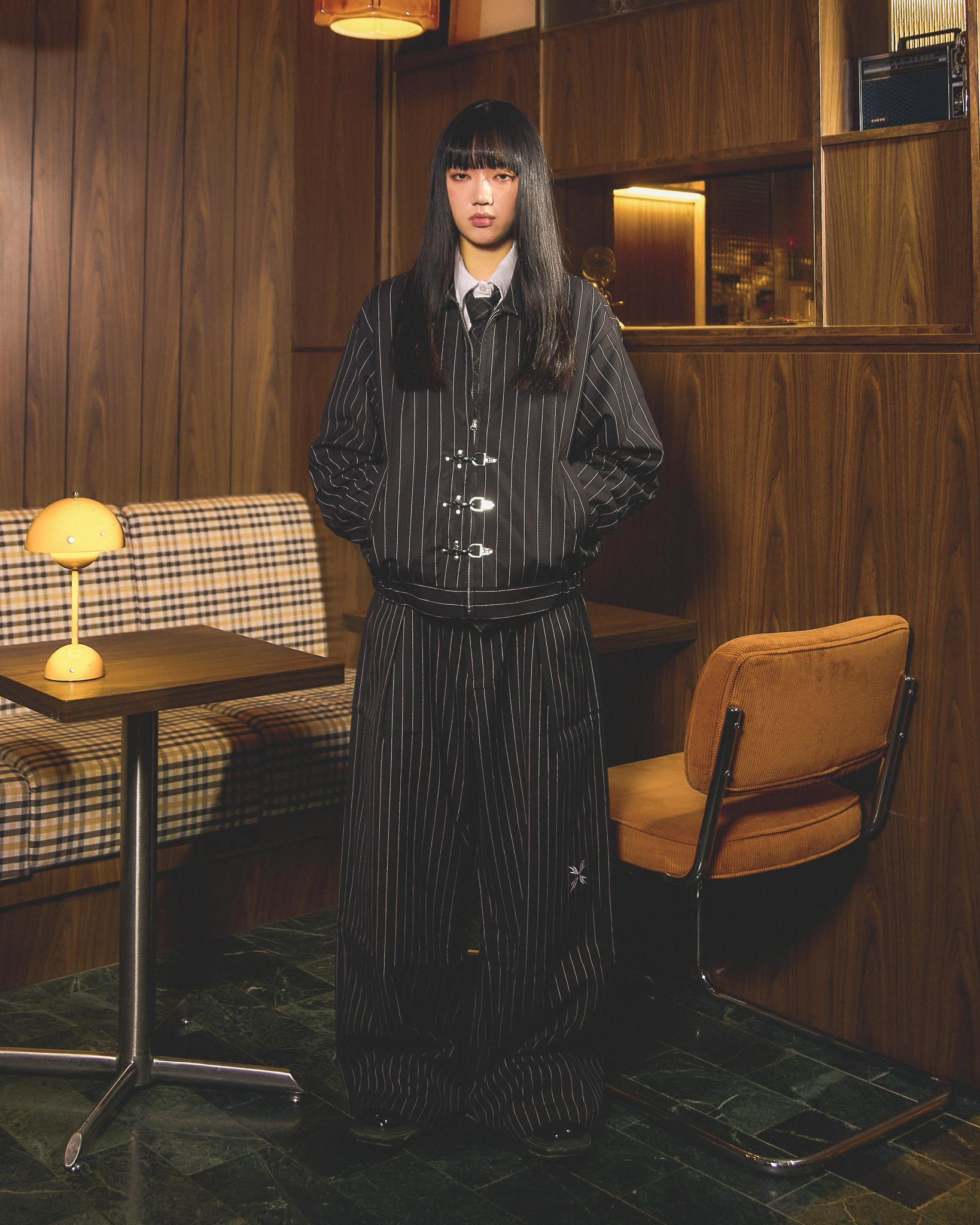 WBI 25SS Mission Dispatch-栖 / WSH-01 飛機釦條紋夾克外套