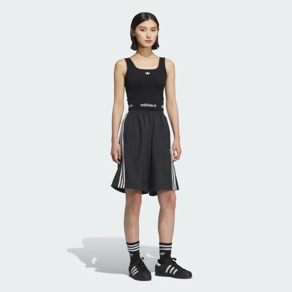 Adidas 愛迪達 Waistband Tank KB6420 女 背心 運動背心 黑 白 亞版