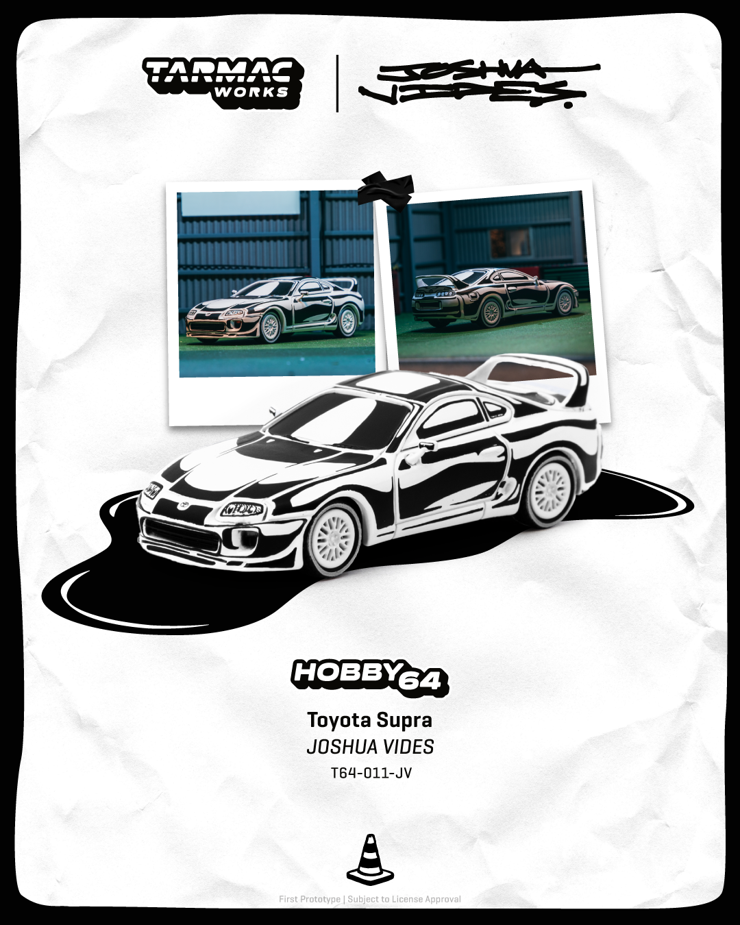 PO-$174 * TARMAC * 1:64 Toyota Supra - Designed by JOSHUA VIDES