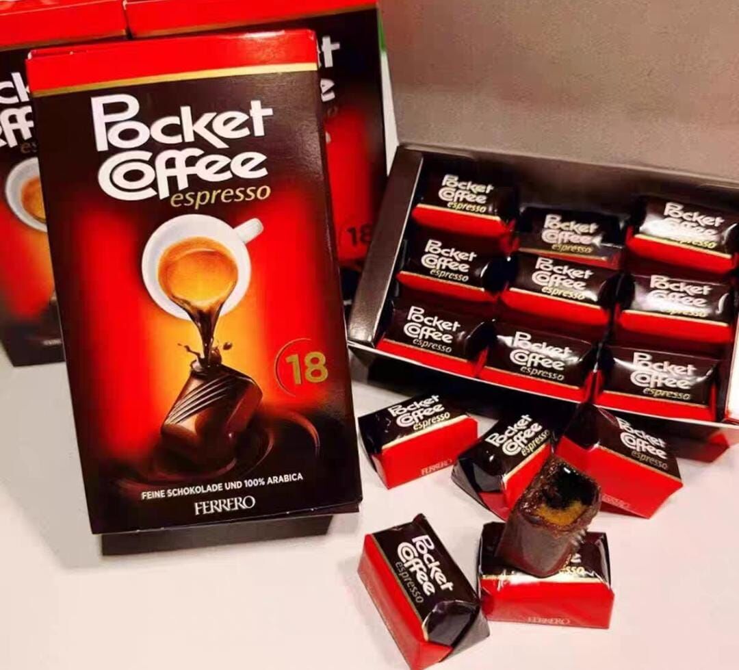 費列羅口袋咖啡巧克力濃縮咖啡口味 - 225克（18顆）