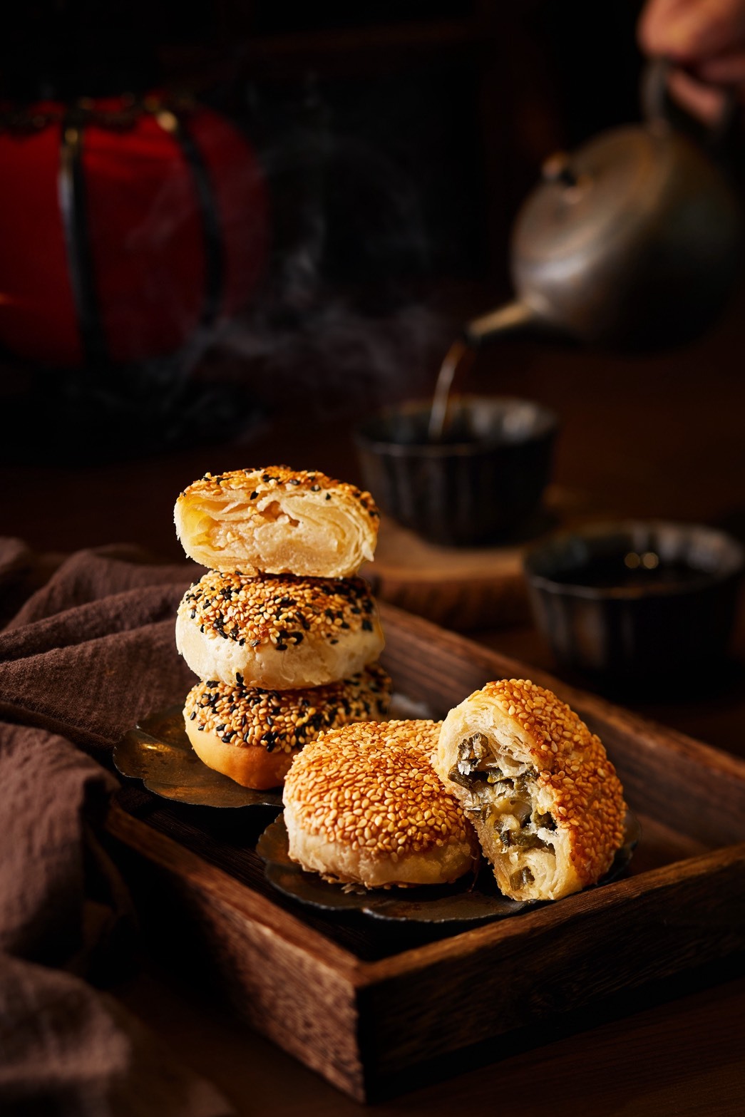 圓山酥餅6入裝(蘿蔔絲酥餅6入)