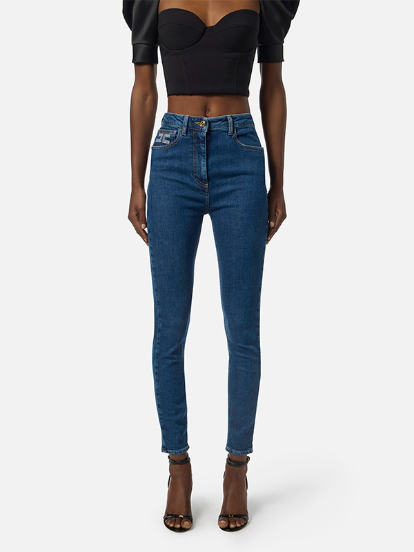 Elisabetta Franchi 修身牛仔褲