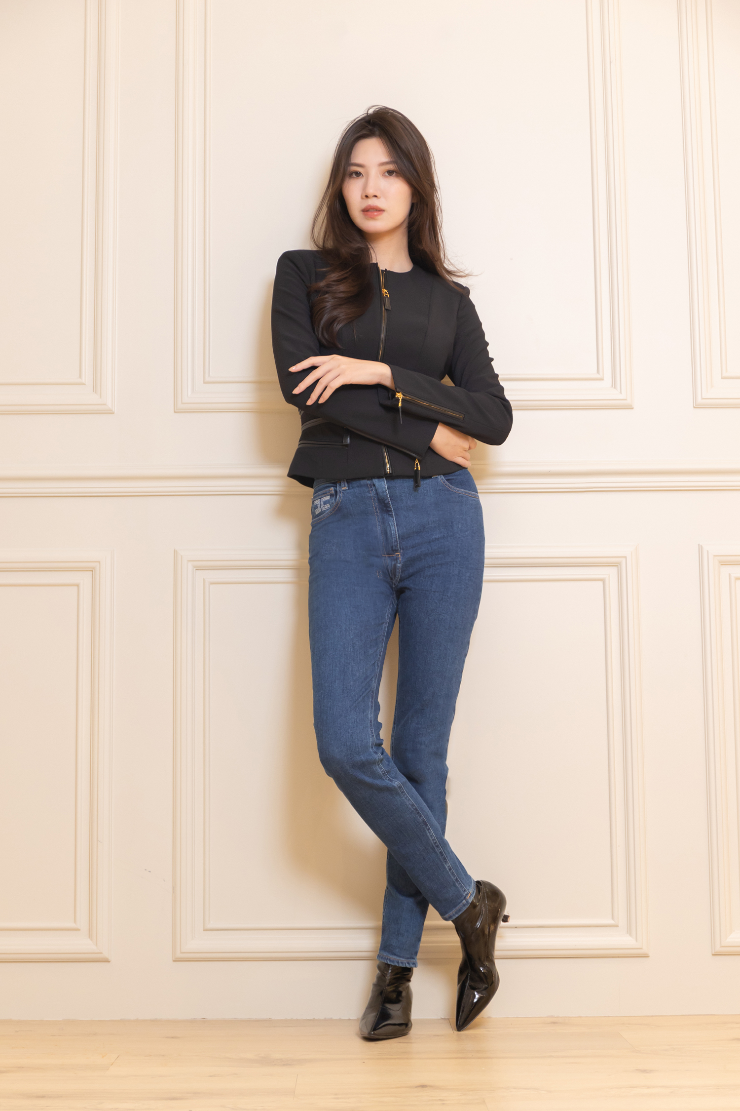 Elisabetta Franchi 修身牛仔褲