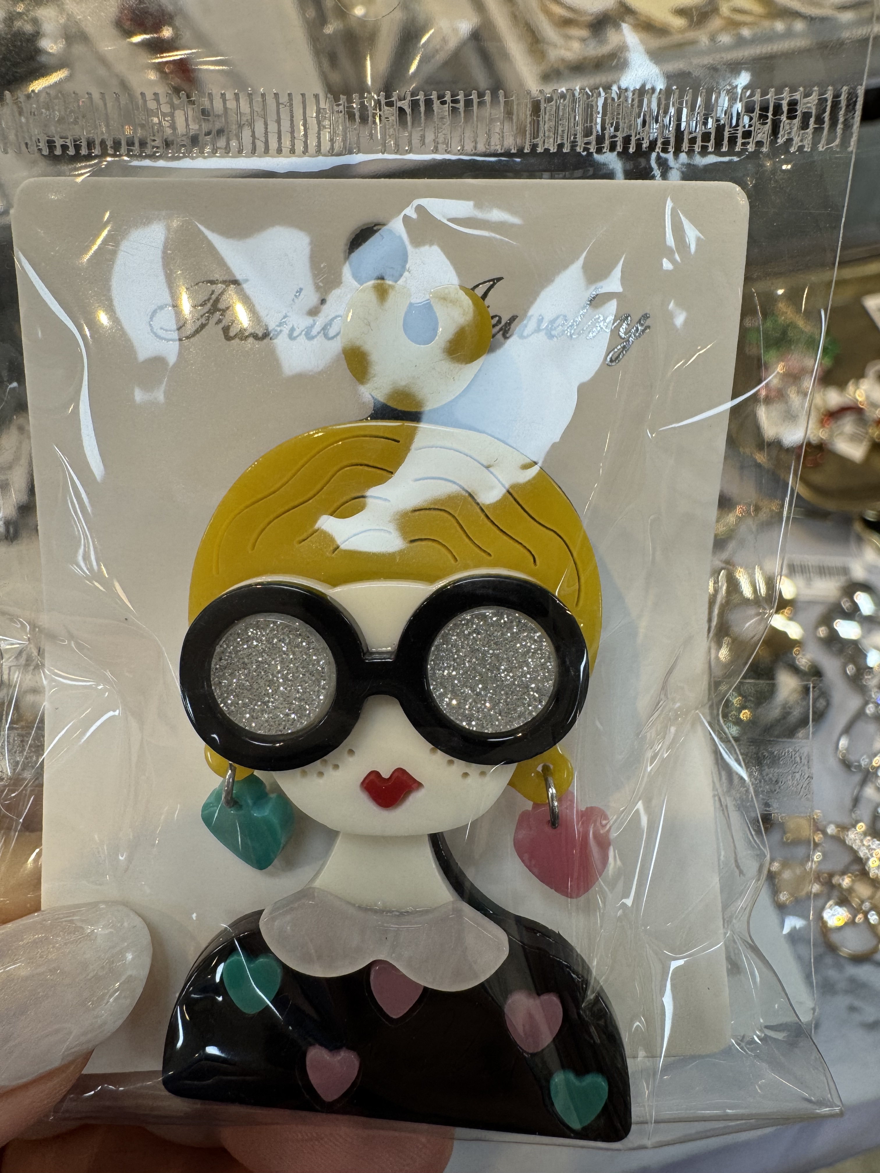 日系可愛女孩心口針