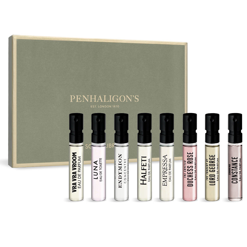 PENHALIGON'S 潘海利根 香氛殿堂 氣味圖書館禮盒 Scent Library(2mlX8)-新版-香水航空版