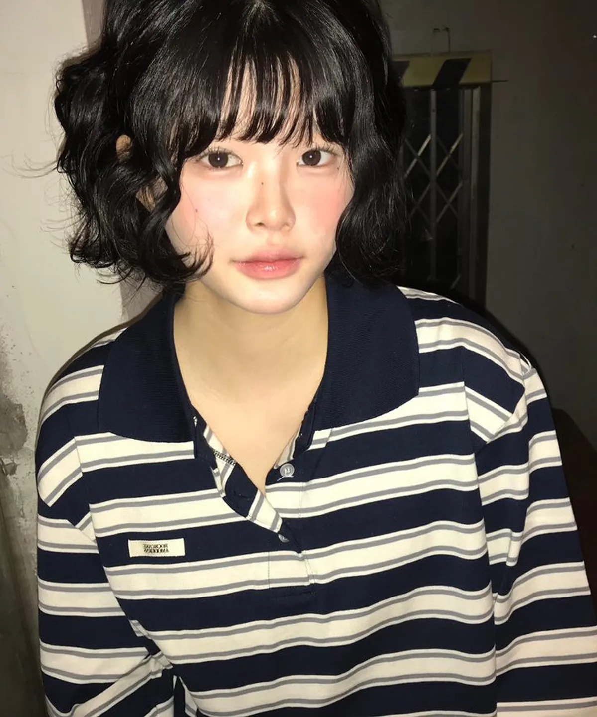 Rock Cake Striped Polo T-Shirt