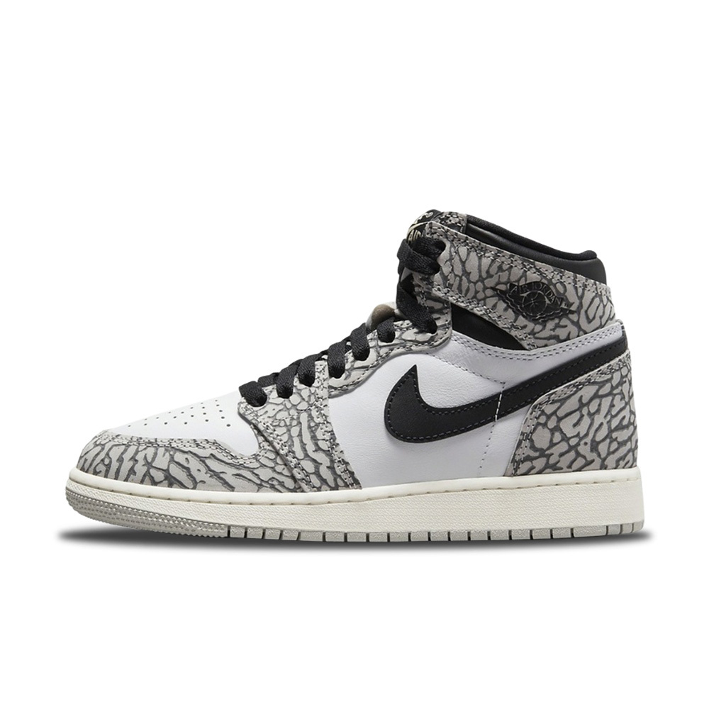Nike Air Jordan 1 RETRO HIGH OG GS 爆裂紋灰 FD1437-052