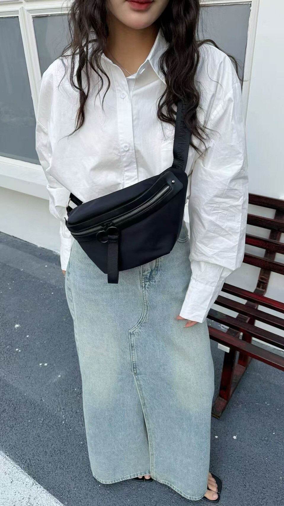 2361【休閒尼龍胸包】