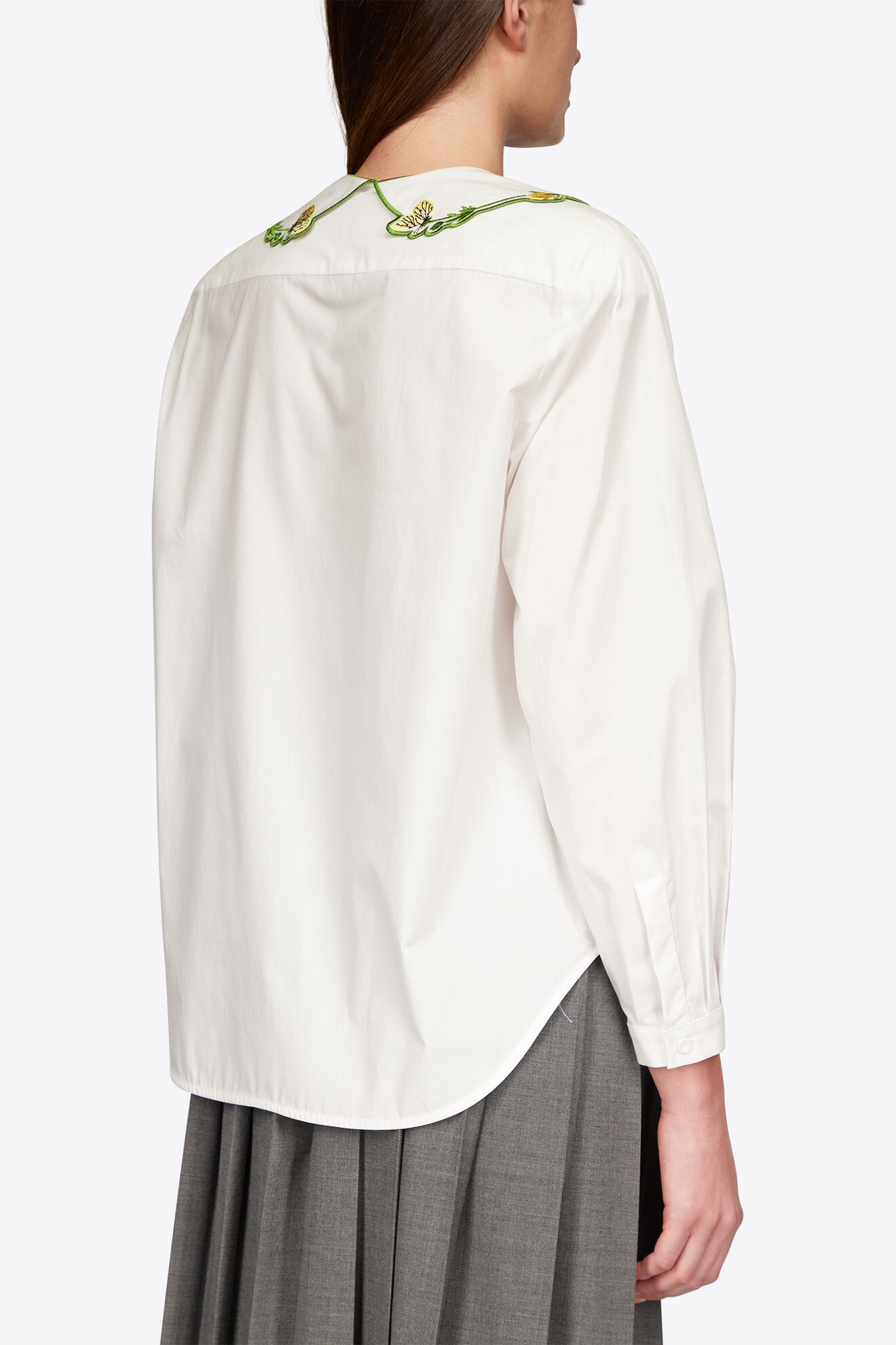 VIVETTA 花卉刺繡襯衫