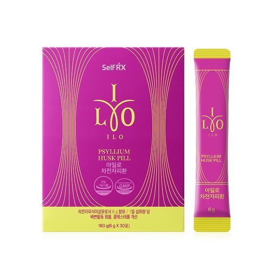 ILO 洋車前子殼纖維錠 30條