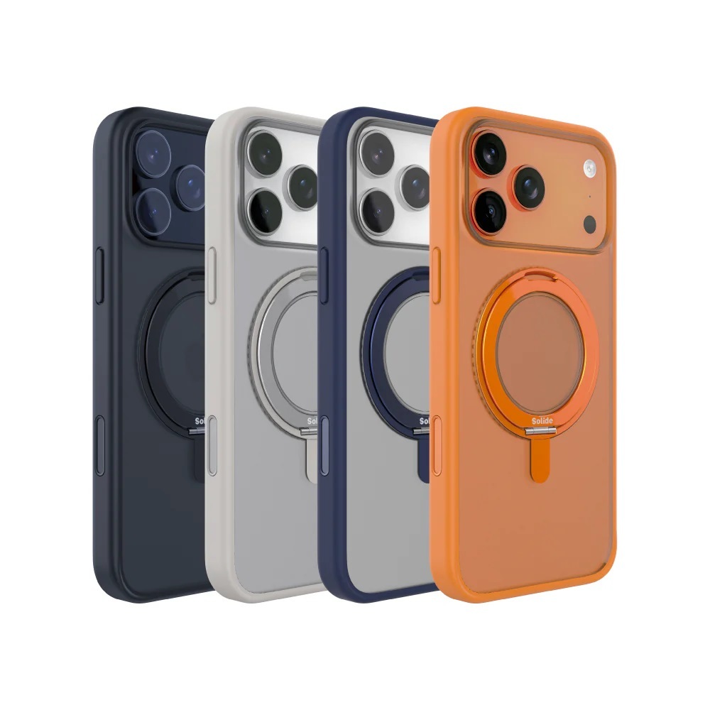 SOLiDE RINGO 360度磁環支架保護殼 for iPhone 17
