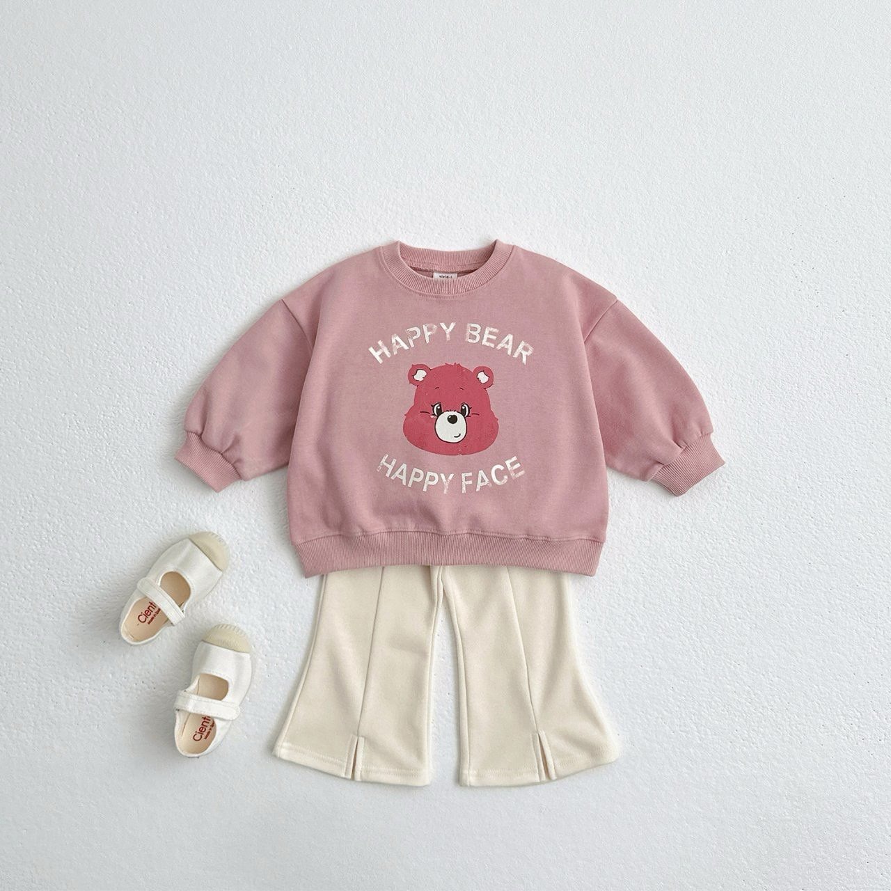 🐻𝐂𝐚𝐫𝐞 𝐁𝐞𝐚𝐫𝐬 HAPPY BEAR HAPPY FACE衛衣