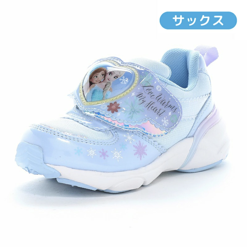 日本 2026 春新作 Moonstar LED 兒童波鞋 - Frozen