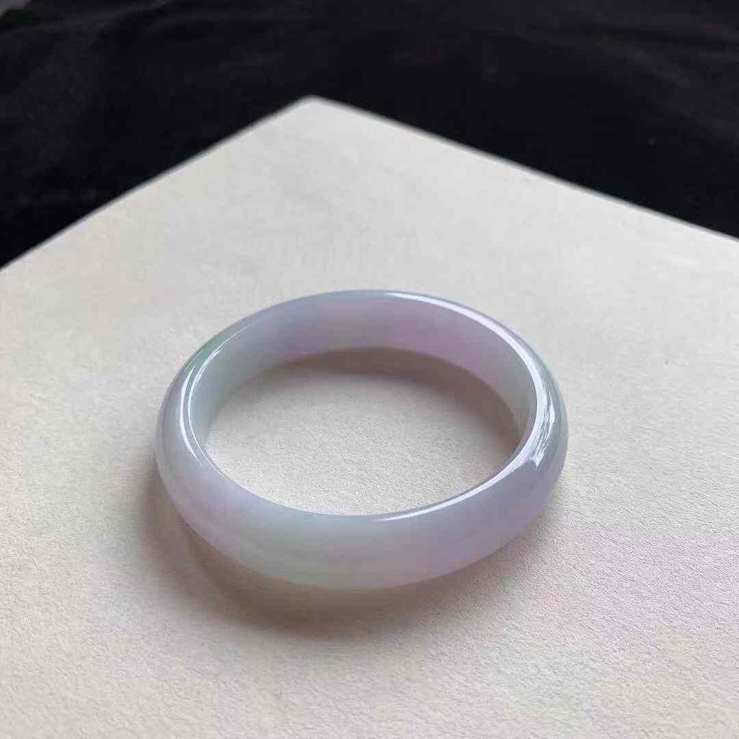 1152335 51.5mm翡翠冰粉紫貴妃手鐲 (50-52)