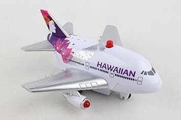 夏威夷航空 聲光迴力飛機玩具
