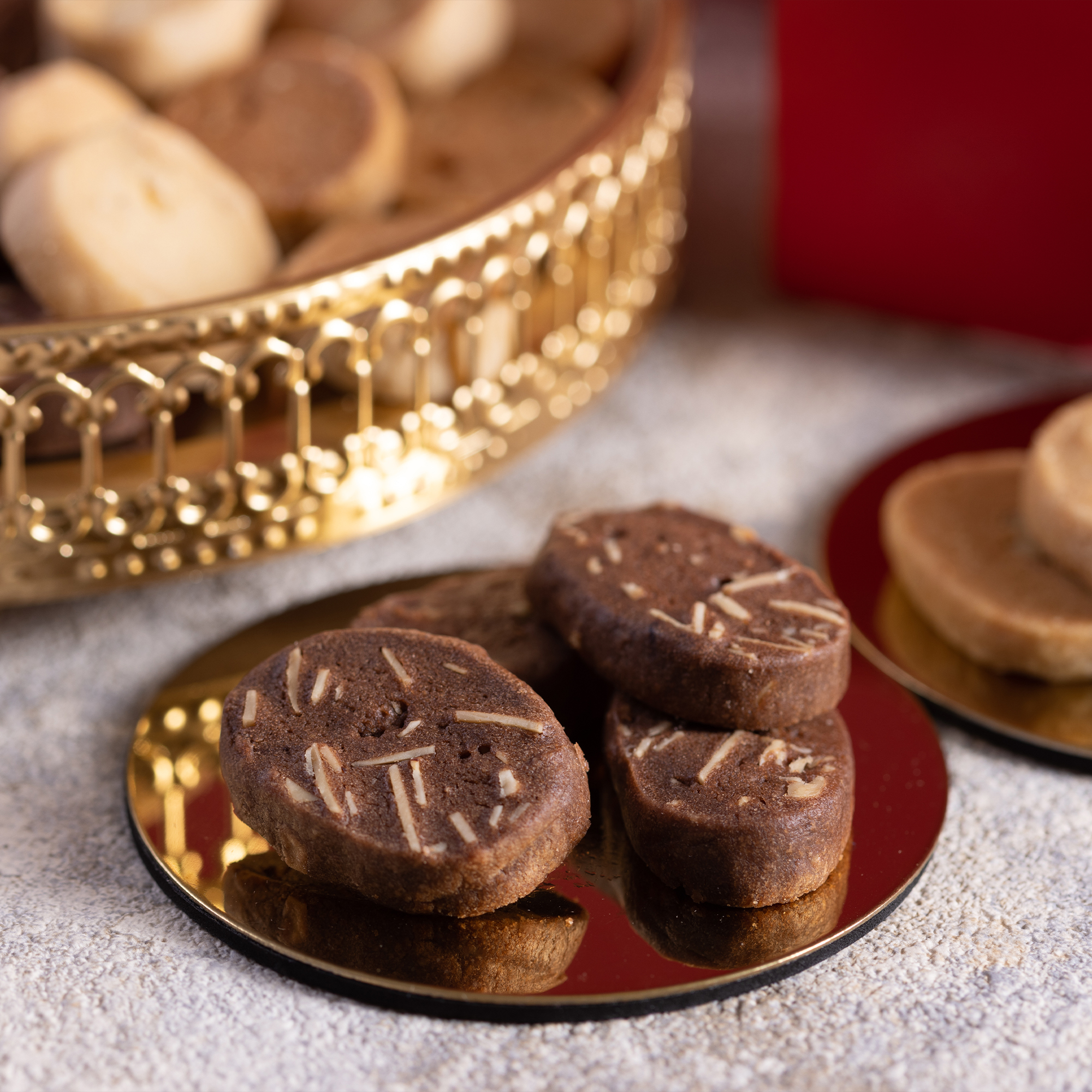 萬事順芯禮盒（13入）【綜合蛋捲/2026春節禮盒/過年/開心果/奶皇流心/抹茶】