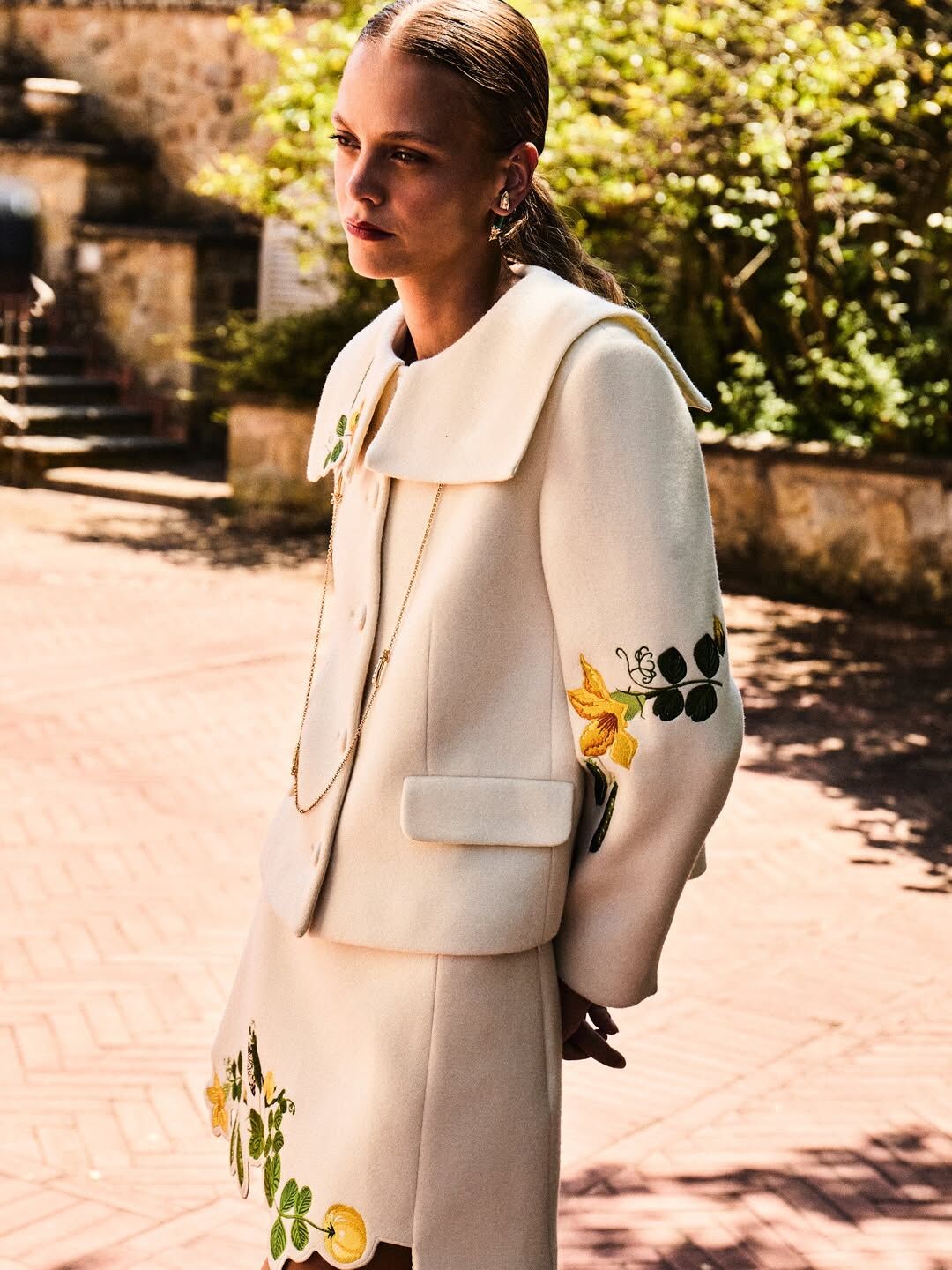 VIVETTA 花卉刺繡外套