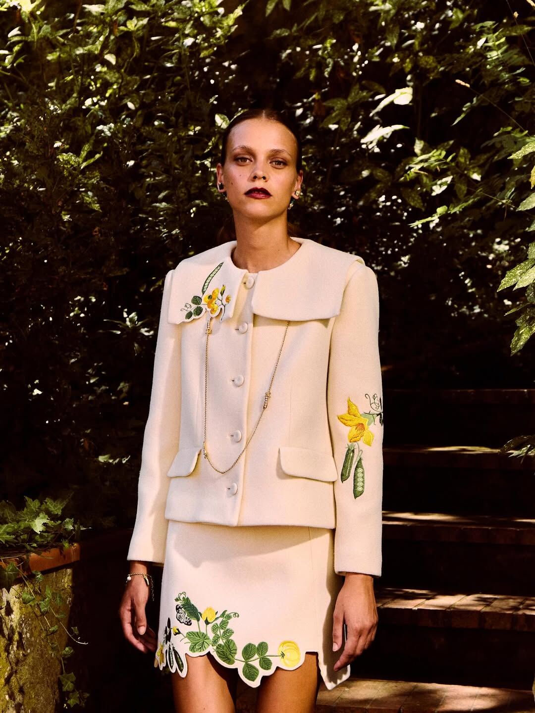 VIVETTA 花卉刺繡外套