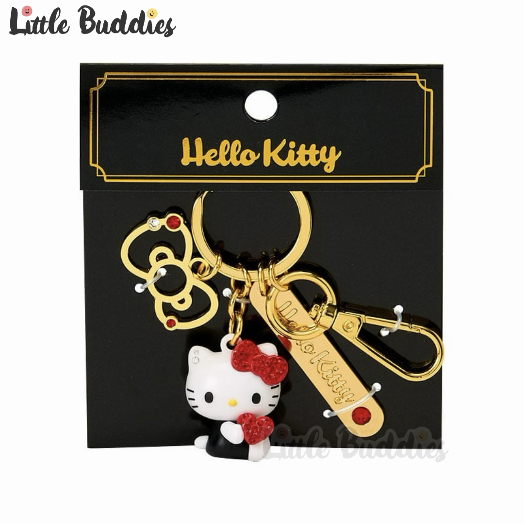 日本 Sanrio 金色閃石立體公仔匙扣