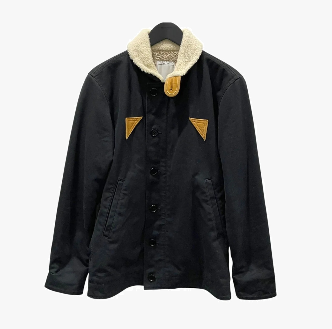 VISVIM DECKHAND JACKET WINDSTOPPER (( USED A )) 中古美品 - BLACK SIZE 2 PRE ORDER ITEM (預訂中)