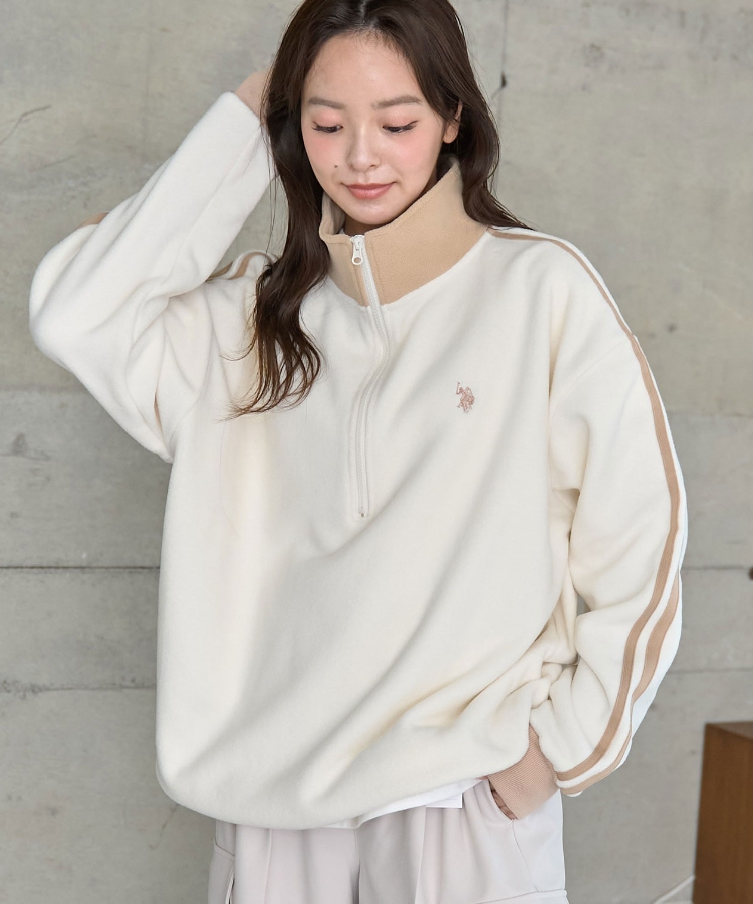 U.S. POLO ASSN. / Fleece Half-Zip Pullover