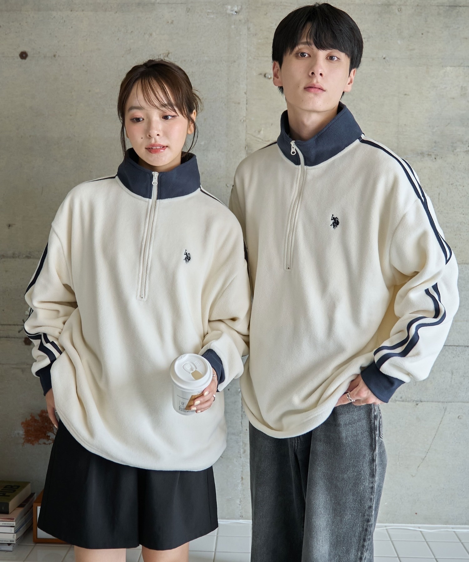 U.S. POLO ASSN. / Fleece Half-Zip Pullover