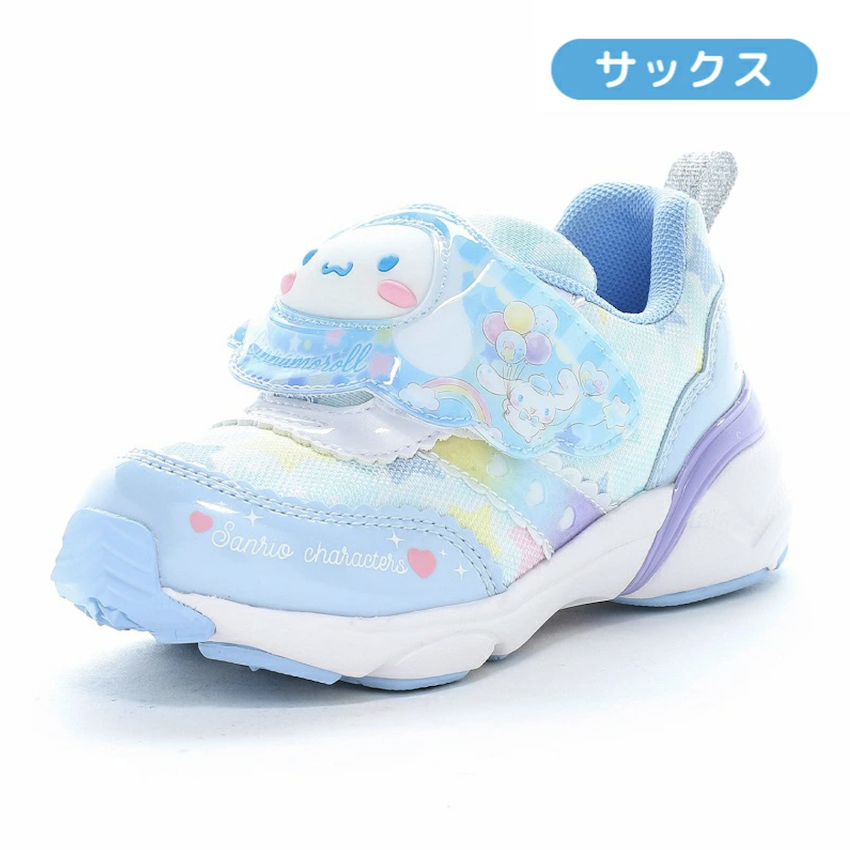 日本 2026 春新作 Moonstar LED 兒童波鞋 - Cinnamoroll