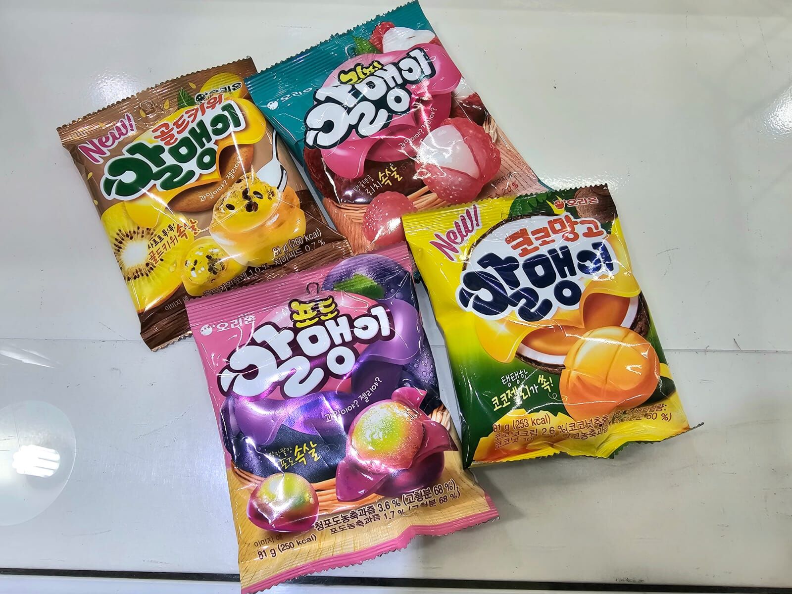 KR1  韓國剝皮糖