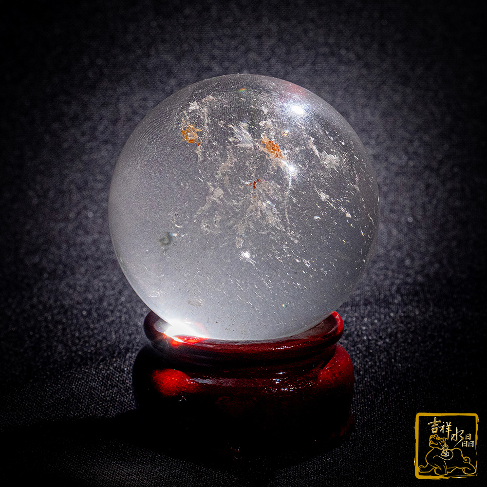 白水晶球 5.3cm 淨化磁場