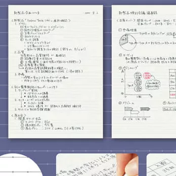 大人Cpus B5 活頁紙 附點線120枚｜KOKUYO 日本