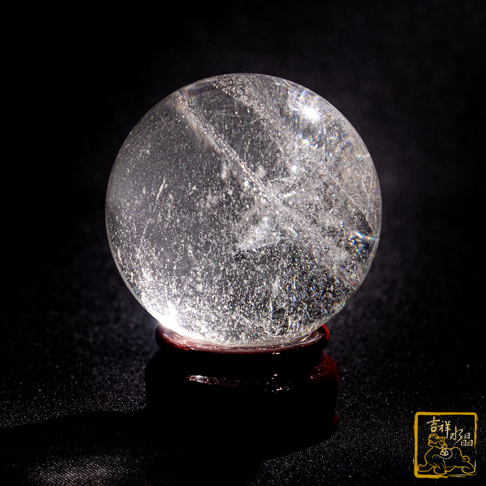 白水晶球 6.2cm 淨化磁場
