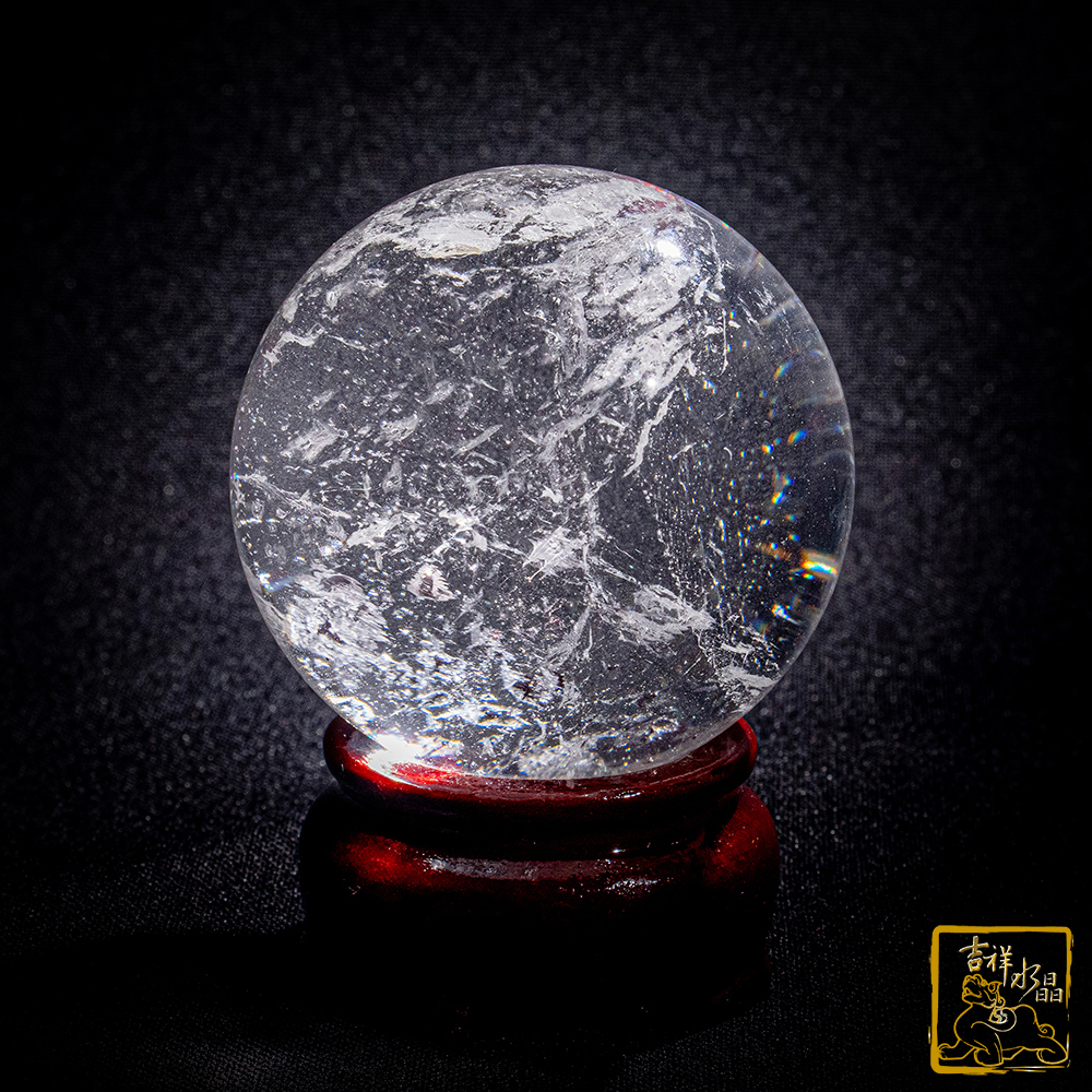 白水晶球 5.6cm 趨吉避凶