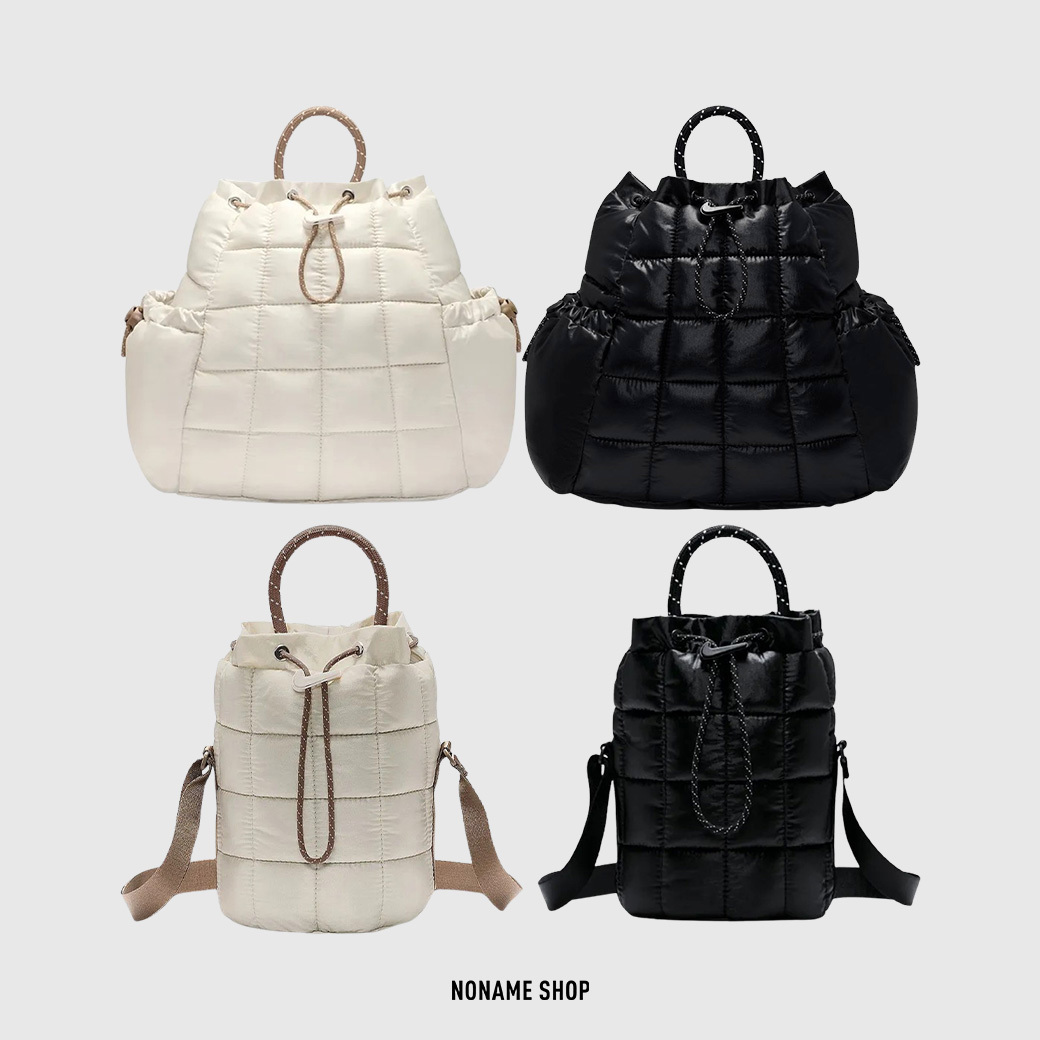 NIKE SPORTSWEAR Puffle 尼龍 後背包/水桶包 兩色