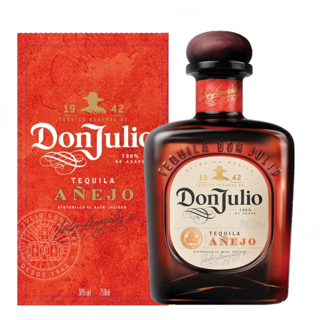 唐胡里奧 Anejo 龍舌蘭酒 750mL (禮盒)