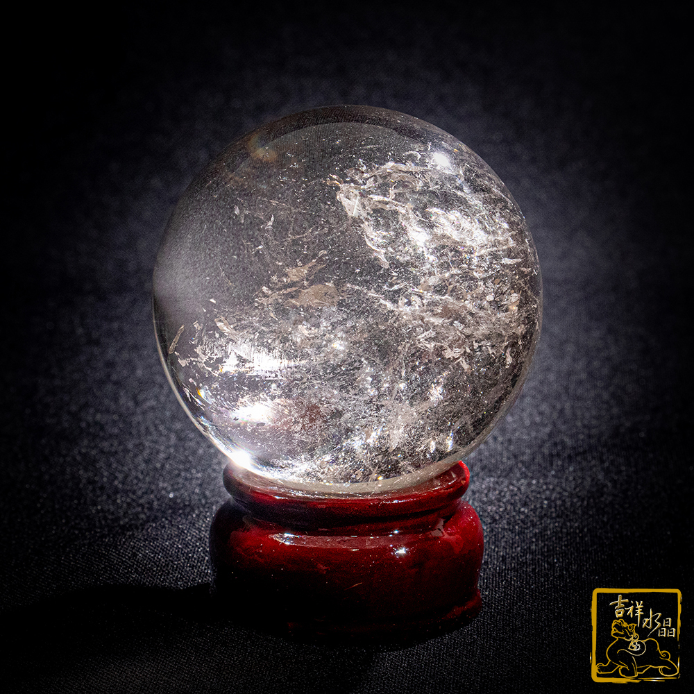 白水晶球 6.2cm 趨吉避凶