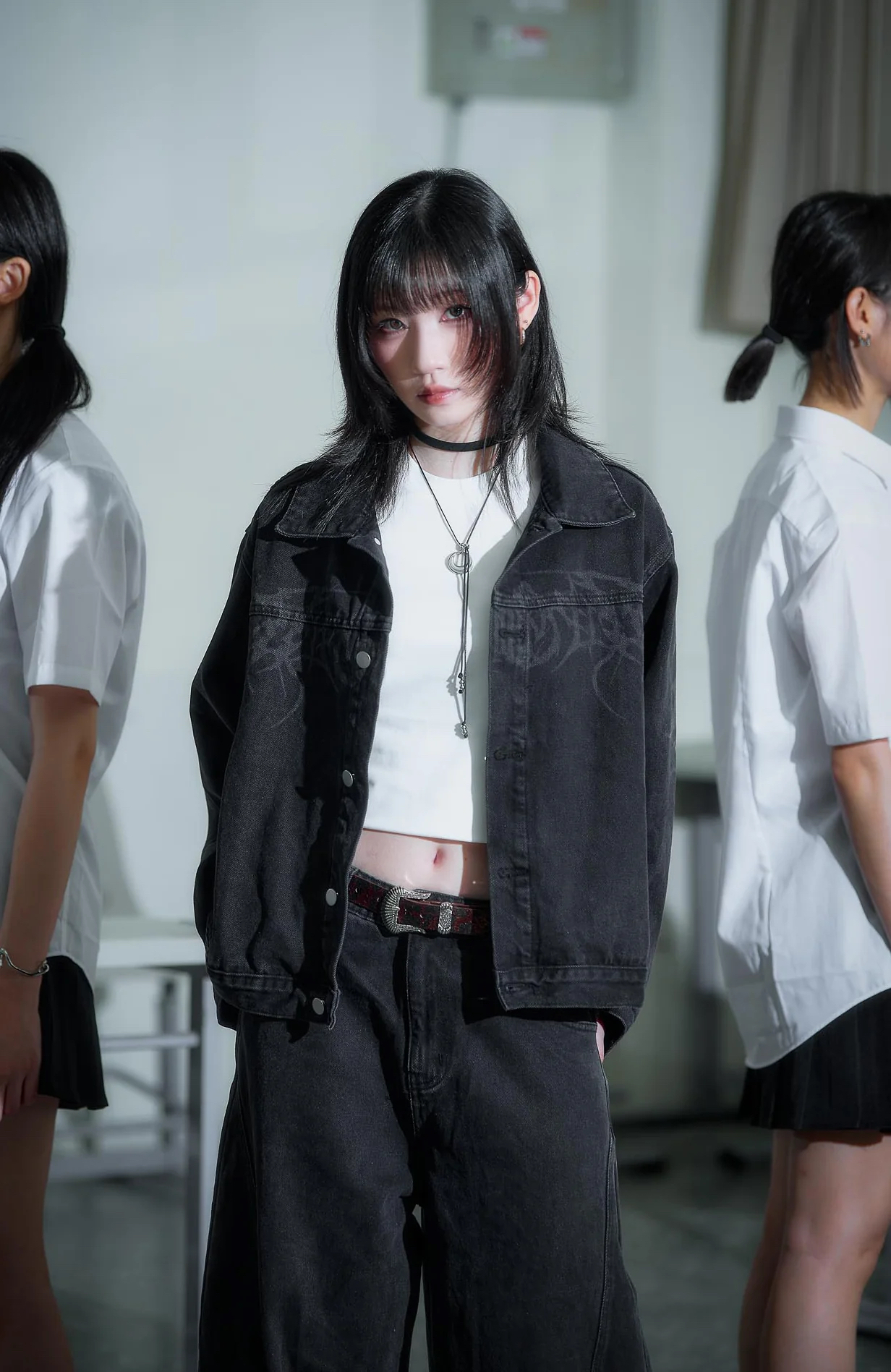 WBI 25SS CROSSBURN 水洗 外套 黑