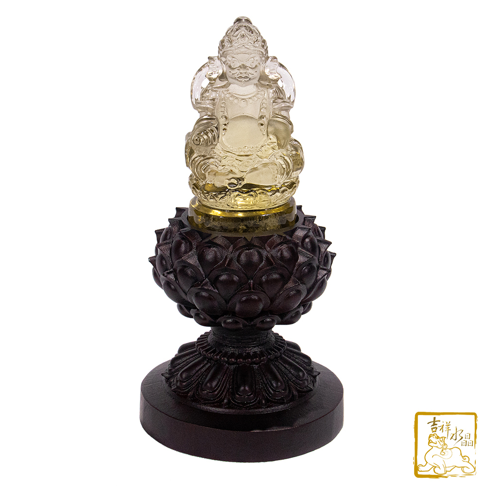 黃水晶黃財神 292g 財源廣進