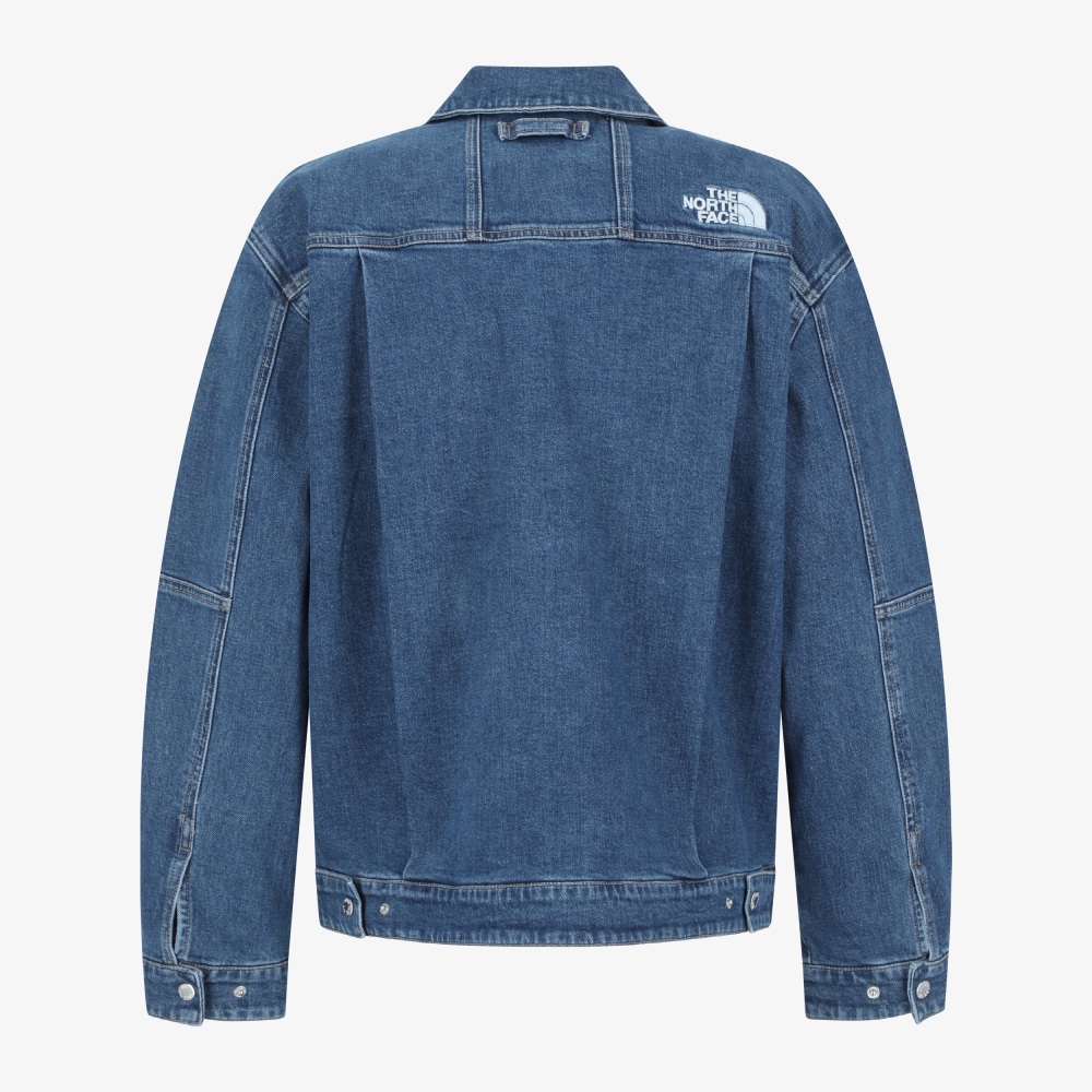 【代購】THE NORTH FACE DENIM TRUCKER JACKET 白標 丹寧卡車司機外套 / 牛仔機能外套