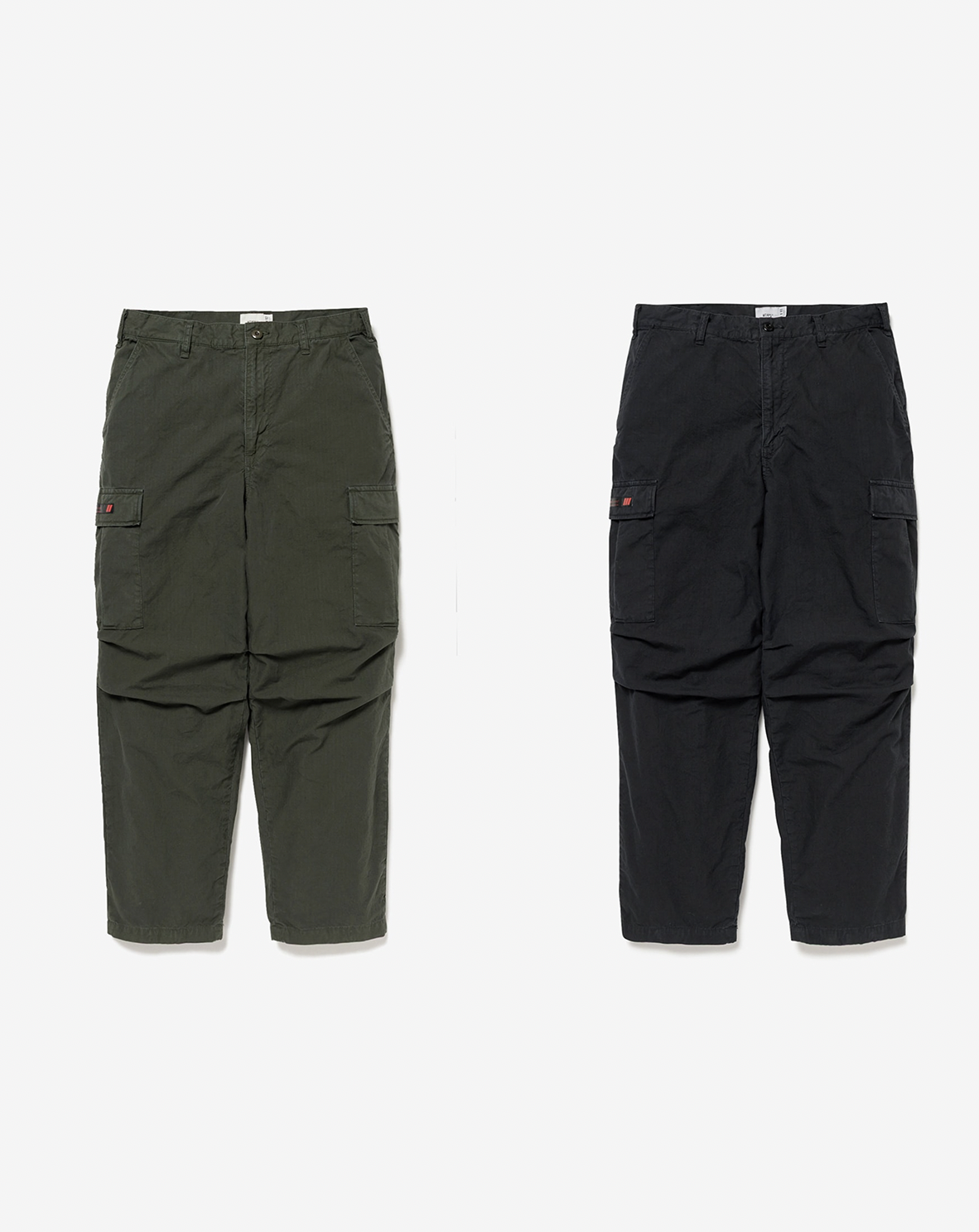 [Instock] WTAPS FW25 MILT9601 / TROUSERS / COTTON. RIPSTOP | BLACK / OLIVE