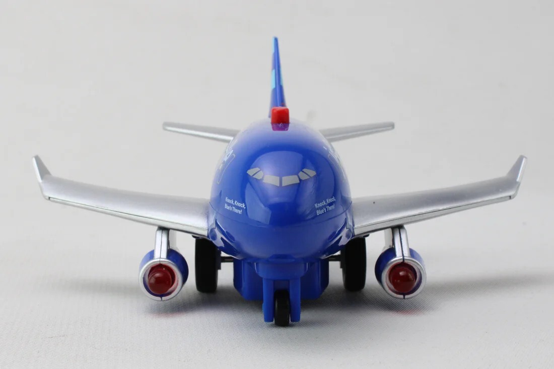 捷藍航空聲光迴力飛機玩具