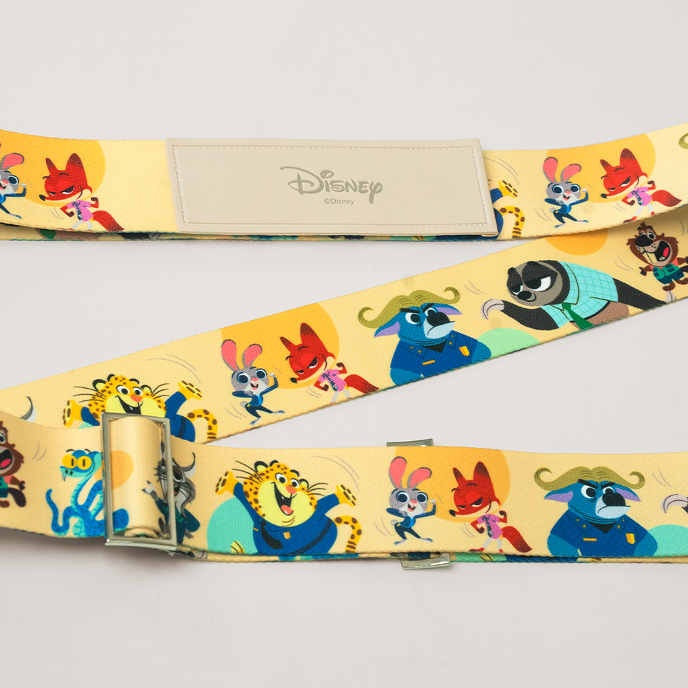 Disney 動物方城市2-造型行李束帶【正版授權】