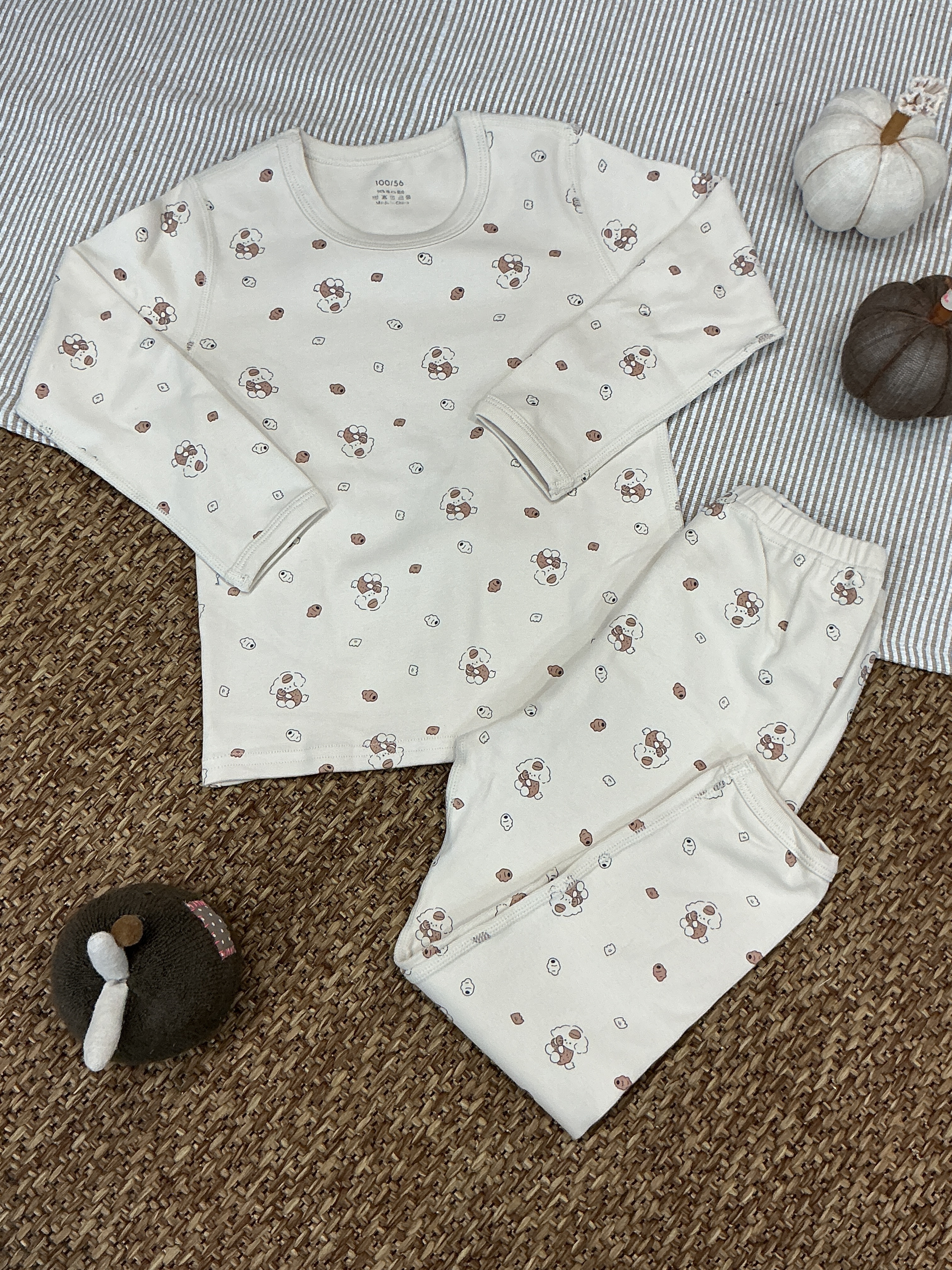 A03546童趣插圖滿版睡衣