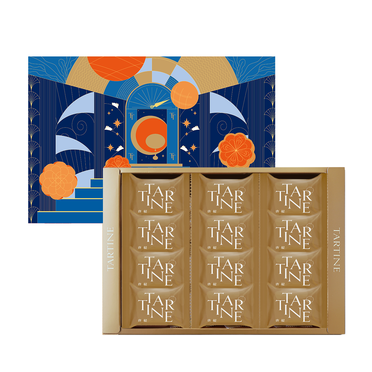 萬事興旺禮盒（12入）【2026春節禮盒/過年/土鳳梨酥/核桃鳳凰酥】