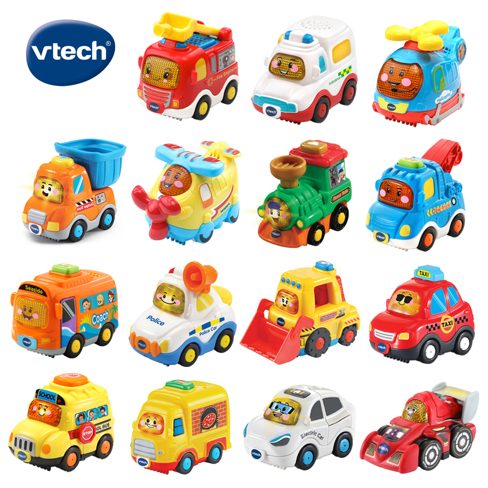 Vtech 嘟嘟聲光互動車 (多款任選)