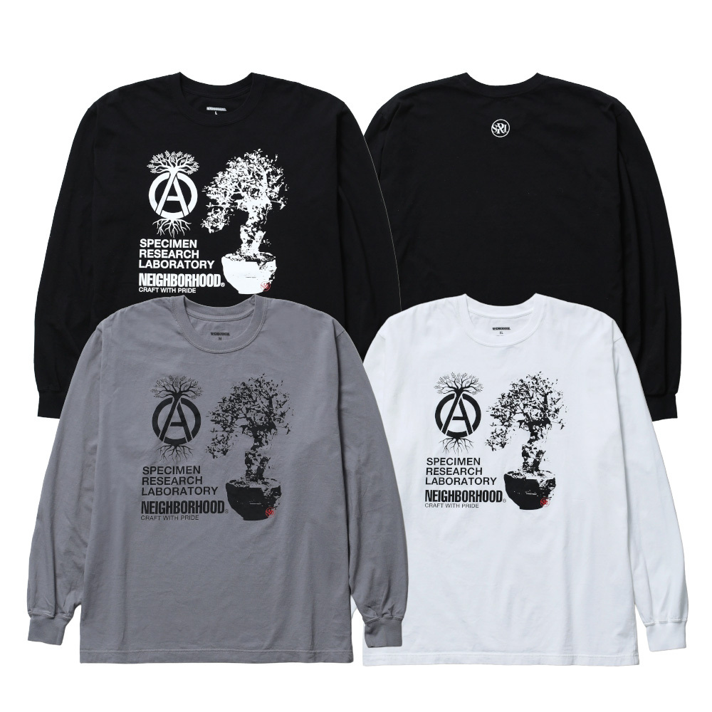 Neighborhood Srl. Tee Ls - 1 塊根 長袖Tee 252PCNH-LT19