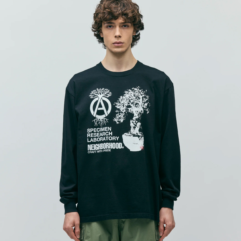 Neighborhood Srl. Tee Ls - 1 塊根 長袖Tee 252PCNH-LT19