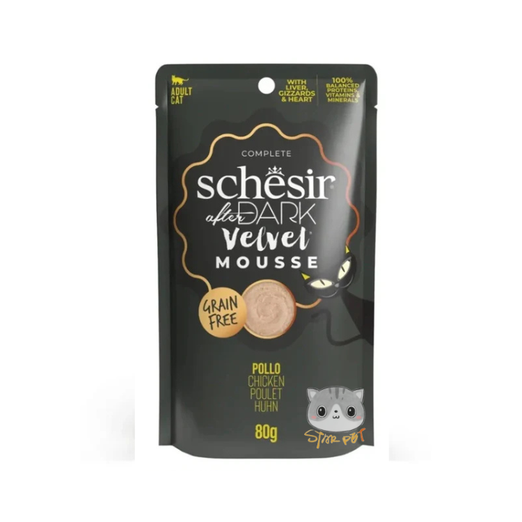 Schesir After Dark 雞肉 慕絲 貓主食餐包 80g