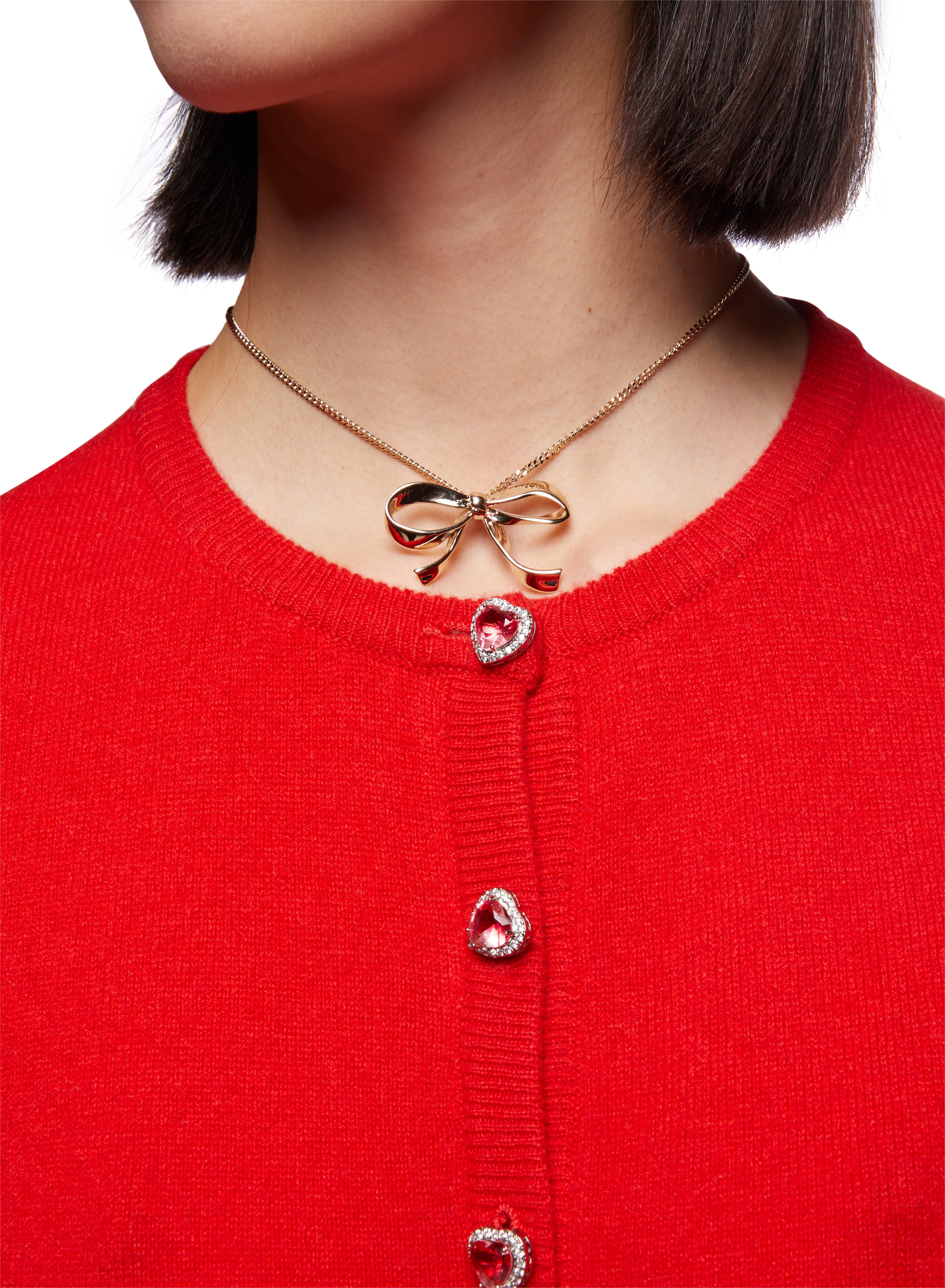 VIVETTA 金色蝴蝶結項鍊