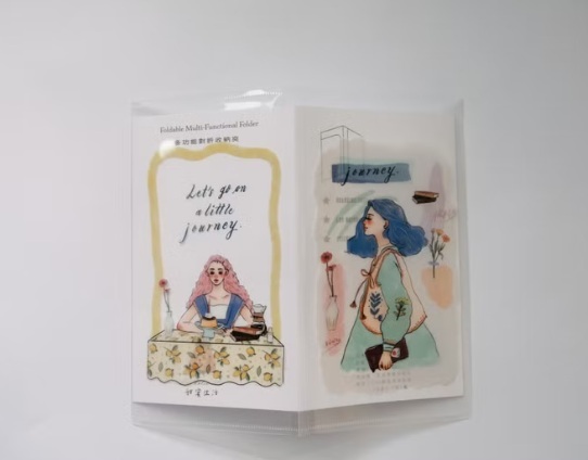 甜蜜生活．自由旅人 隨身資料夾