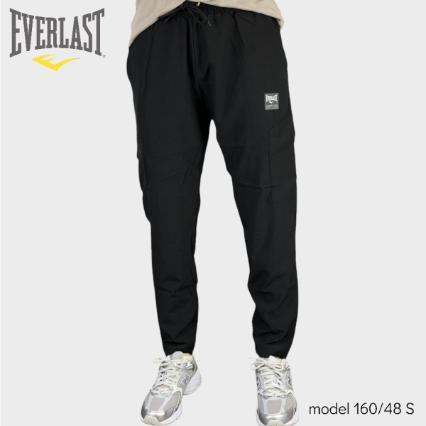 EVERLAST 長褲 黑色 機能 風衣長褲 中性 4155752020